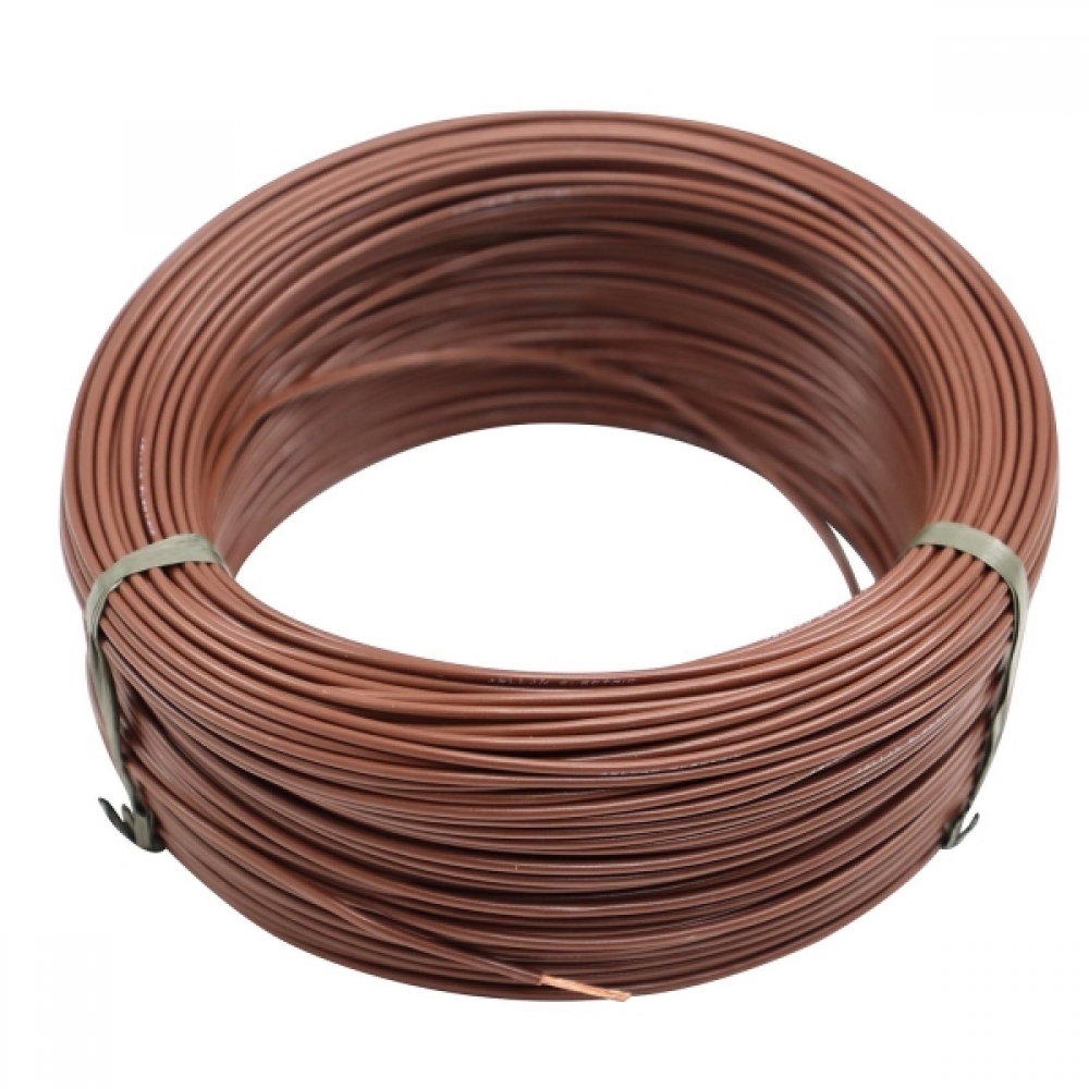 100m Cabo Flex. Automotivo 1.00mm Marrom - Cód.9590