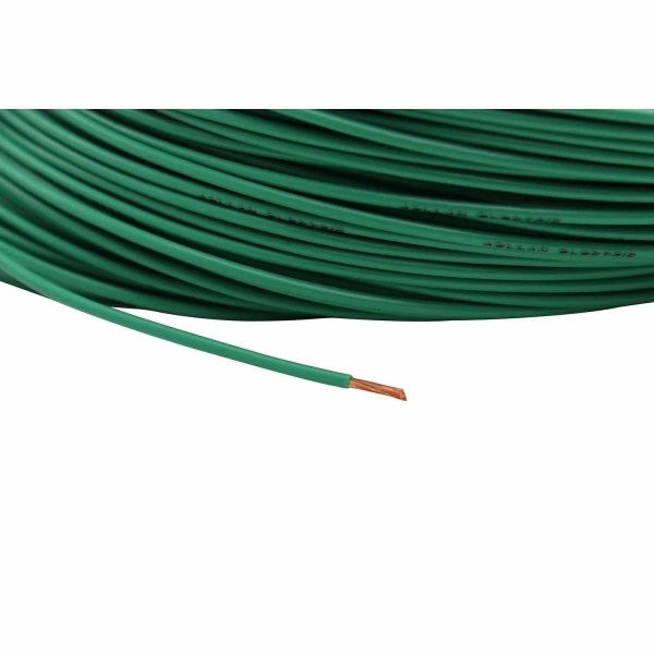 100m Cabo Flex. Automotivo 1.00mm Verde - Cód.9267